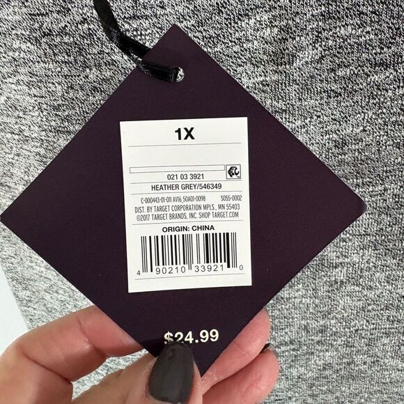 NWT Ava & Viv Target Brand Sleeveless Maxi Ruching Dress - Picture 5 of 7